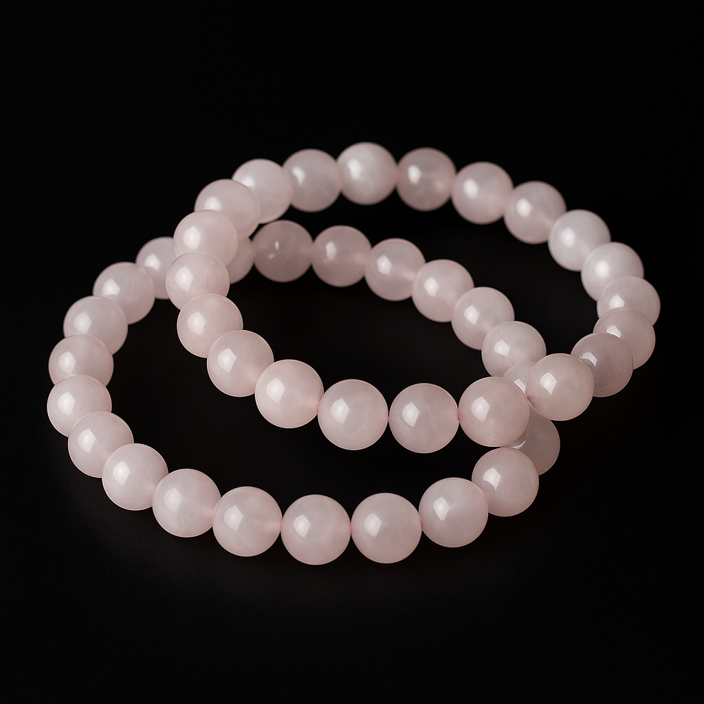 Unicarts™ Heartglow Bracelet of Rose Quartz