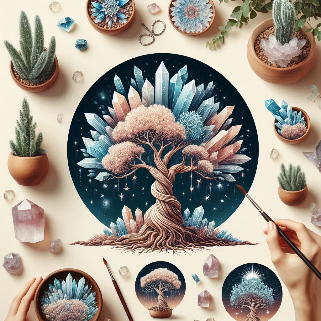 Crystals Tree
