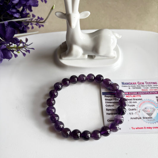 Unicarts™ Soulcalm Bracelet of Amethyst