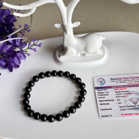 Unicarts™ Tourmaliner Bracelet of Black Tourmaline