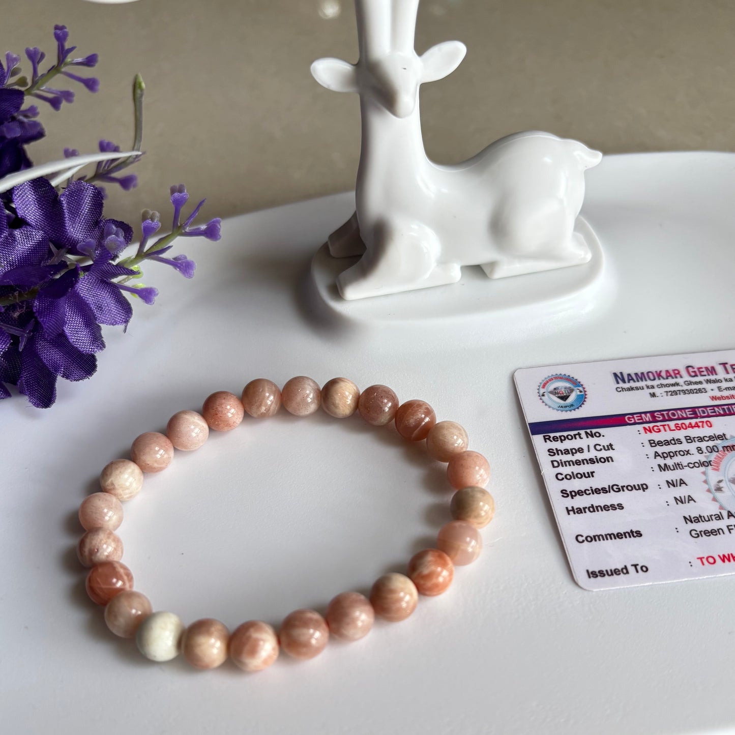 Unicarts™ Lunessence Bracelet of Moonstone