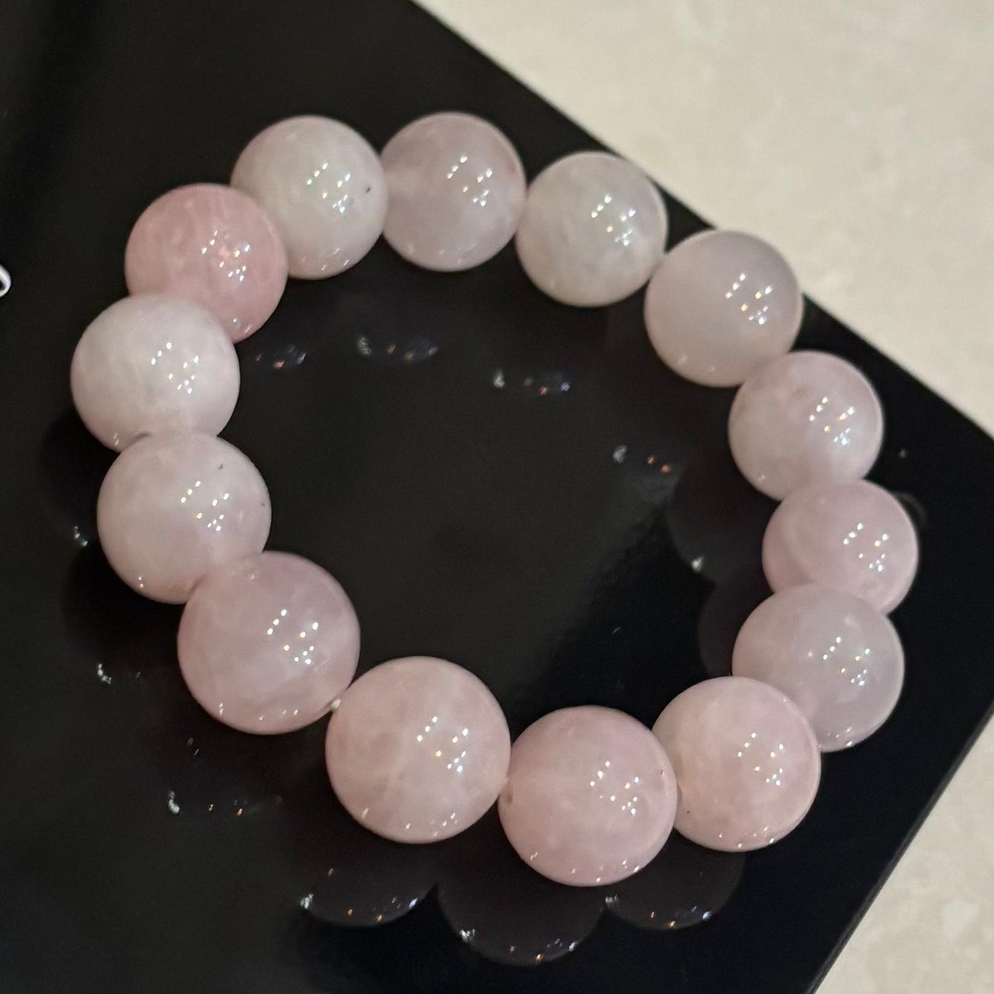 Unicarts™ Heartglow Bracelet of Rose Quartz